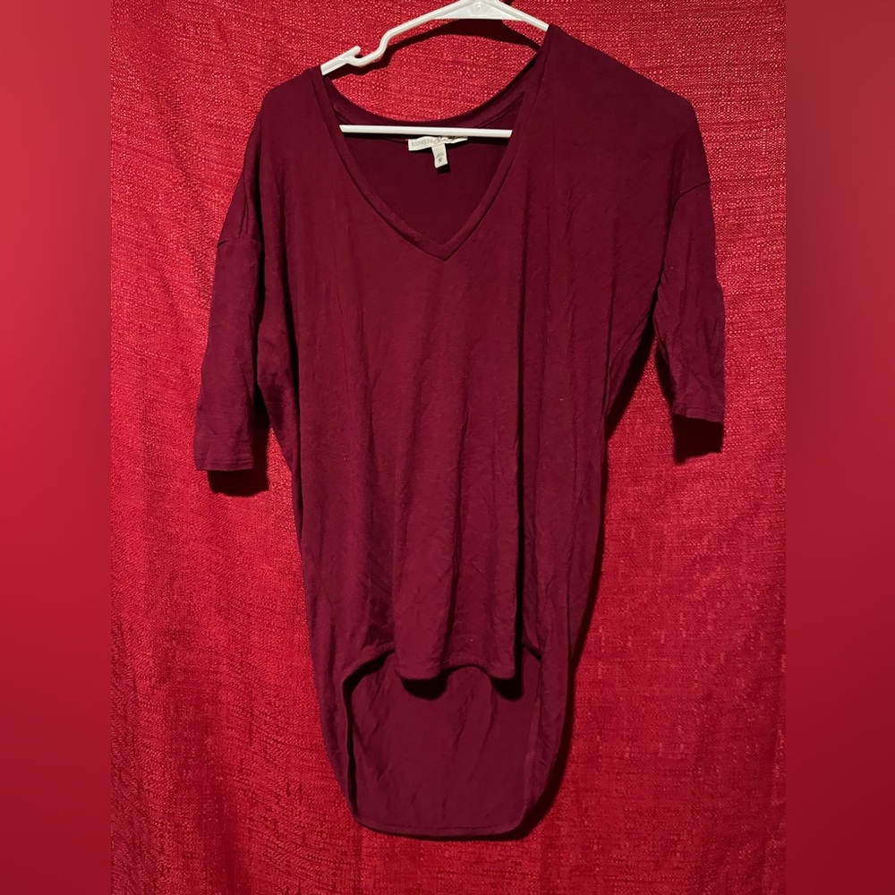 Express wine red top